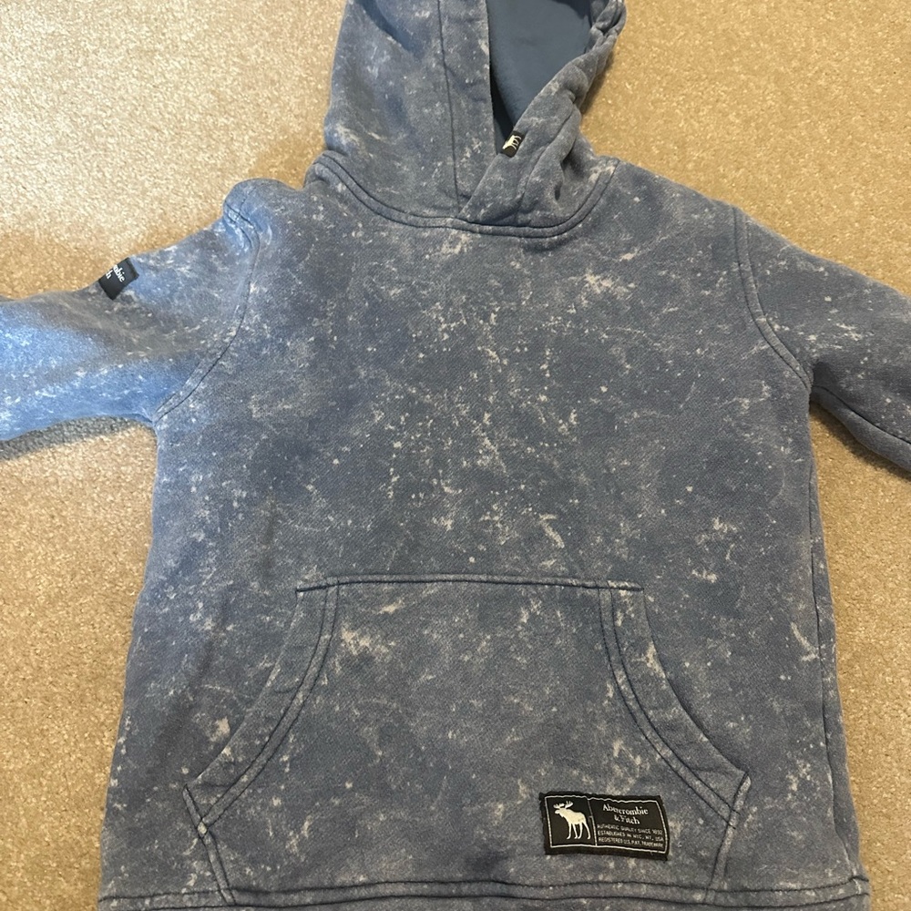 Boys Abercrombie blue sweatshirt